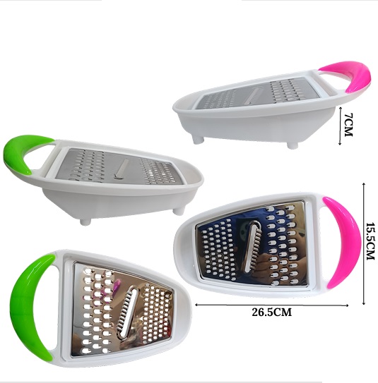 Rallador Con Contenedor Agarradera Y Bas